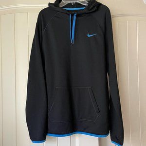 Black and Blue Nike Hoodie